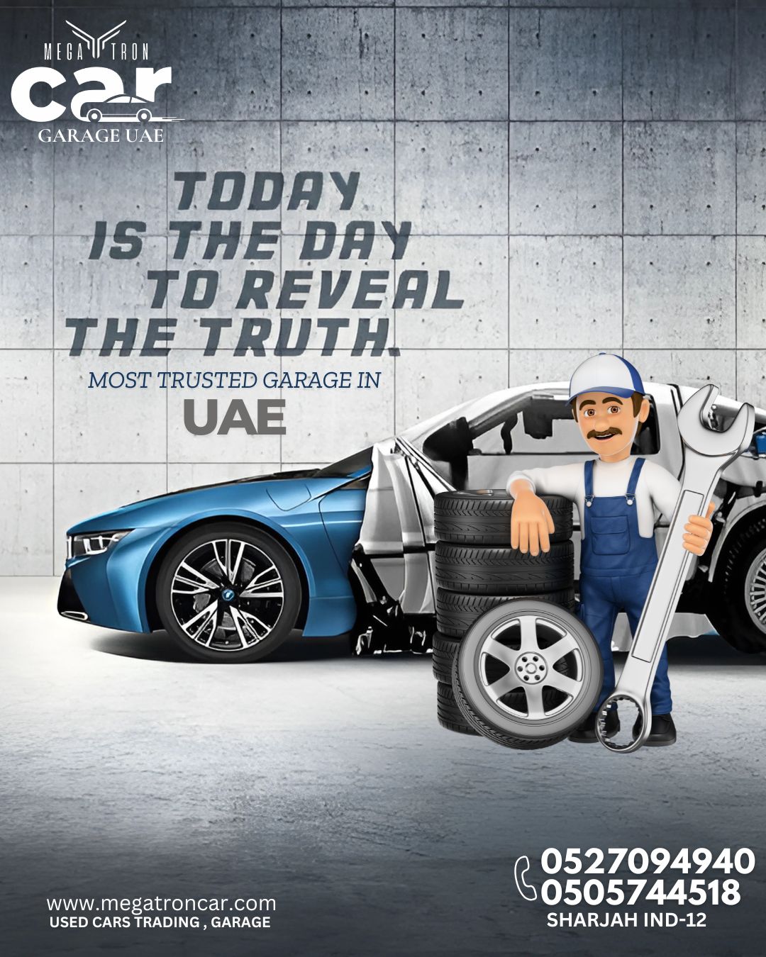 Megatron Garage Dubai